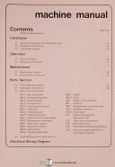 Harrison-Harrison AA, 13" Lathe Operations Maintenance Parts and Wiring Manual-AA-03